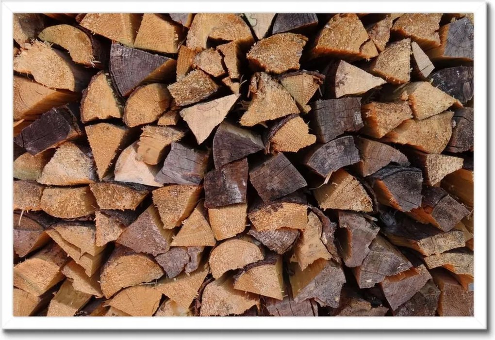 Poszterek keretben 60x40 Fa a kandallóhoz