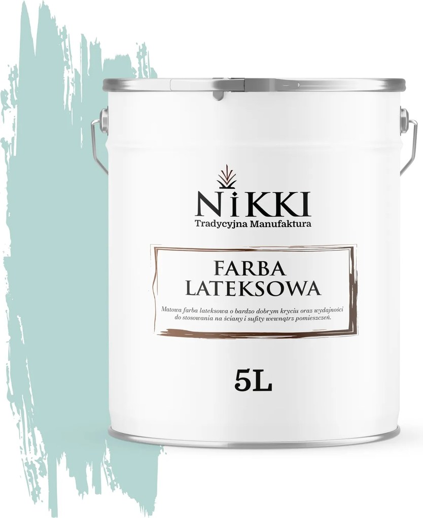 Latex Falfesték Menta Színű Világos H1561 5L Mély Falmatt