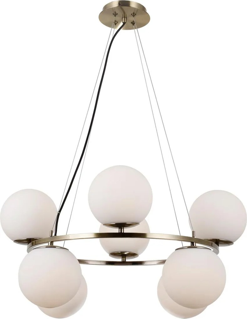 Italux modern függeszték larosa antik bronz átlátszó itxpnd-33453-4-4-abr