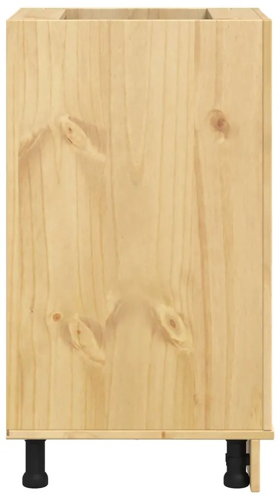 Cabinet fiókkal tárolóval Méz 40 x 46 x 81,5 cm Tömör fenyőfa