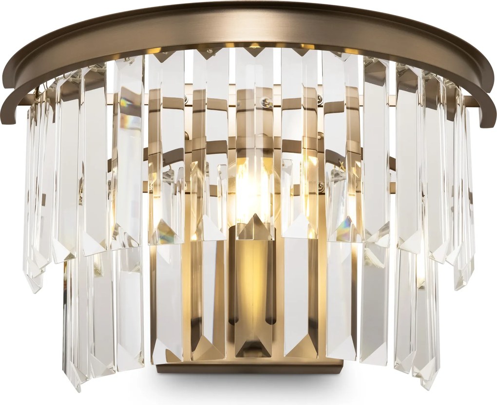Maytoni glamour kristály fali lámpa revero sárgaréz mymod085wl-01bs