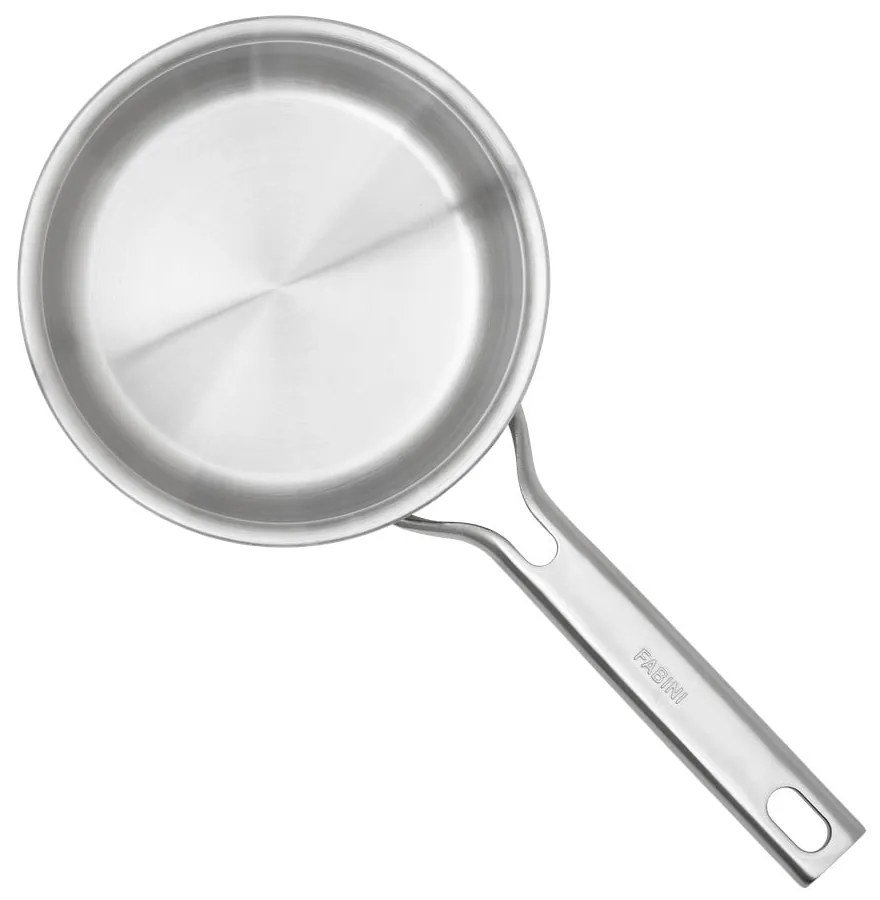 Indukciós tűzhelyhez alkalmas rozsdamentes acél edény fedővel 1,2 l Lucca 3.0 – FABINI