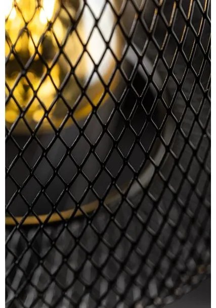 Lámpa Mennyezeti lámpatest XALIS 2,7320,AC220-240V,50/60Hz,1*E27,IP20,átmérő 30CM,egyes, fekete