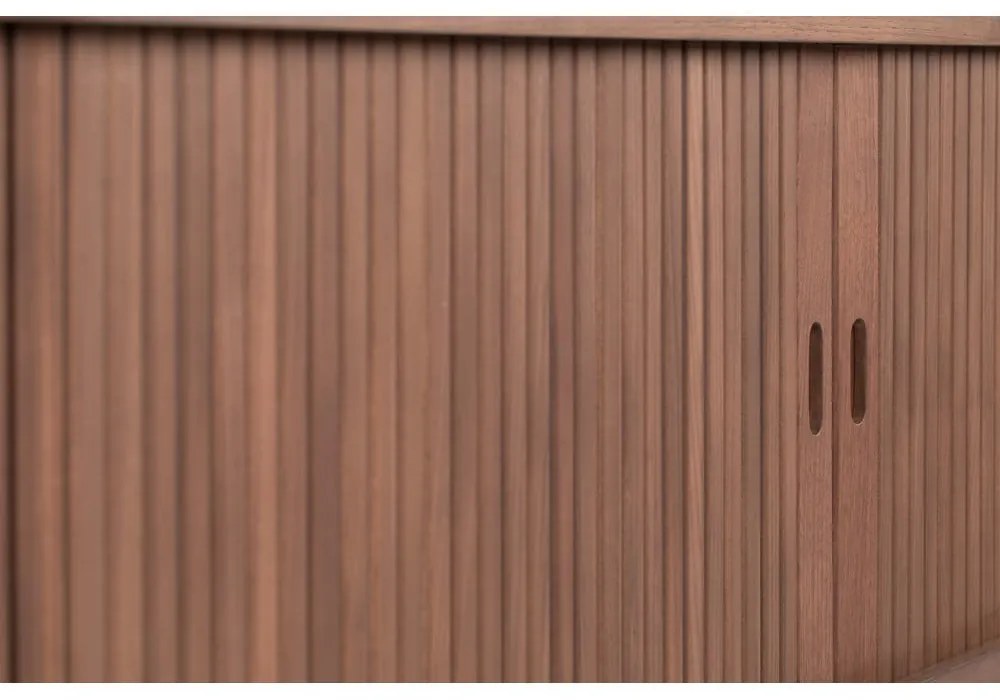 Barbier tolóajtós barna komód - Zuiver