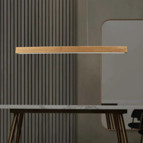 LED Csillár zsinóron LED/12W/230V 4000K barna