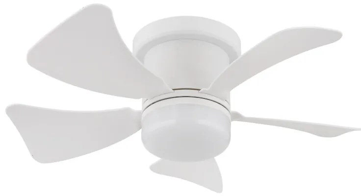 Globo Hines 03609W távirányítós mennyezeti ventilátoros lámpa, 10W LED, 3000K-6500K, 70-750 lm