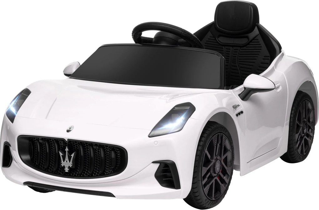 AIYAPLAY Elektromos Autó Gyerekeknek 3+ Éves Maserati Gran Turismo Folgore 2 Erős Motorral 12V Akkumulátorral 3-5 km/h Távirányítóval 2.4G Fényszóróva