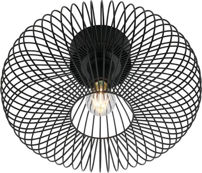 NORDLUX 2412336003 BERONI Vintage Mennyezeti Lámpák Fekete E27 IP20