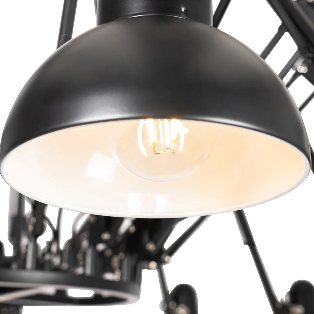 Okos függőlámpa fekete 16-lámpás állítható 16 Wifi A60-nal - Hobby Spinne