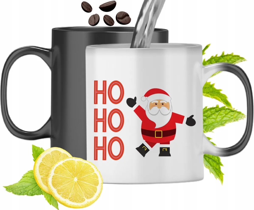 Mágikus Karácsonyi Színváltó Bögre fényképes nyomtatással