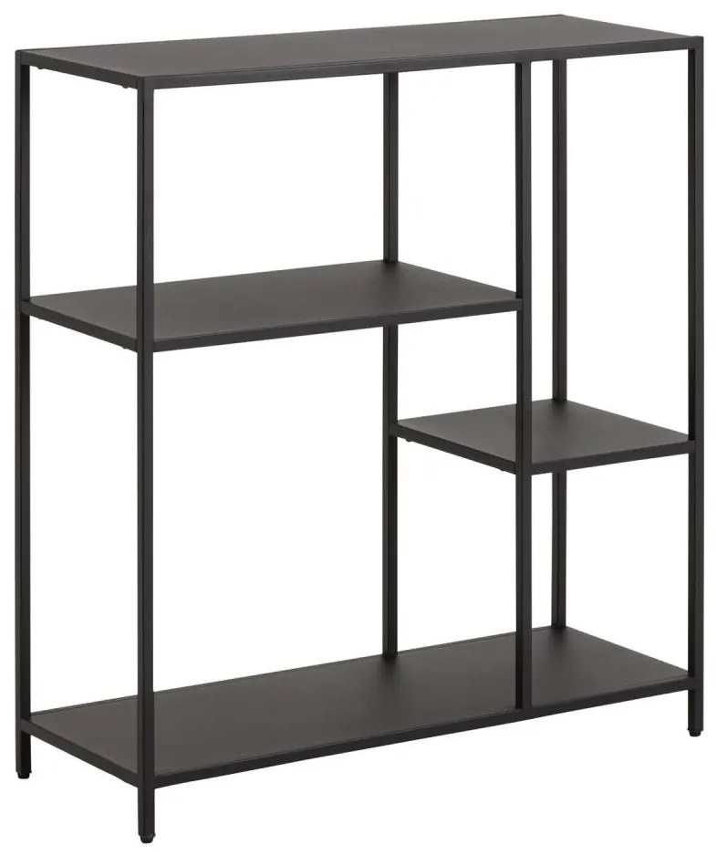 SETH fekete könyvespolc