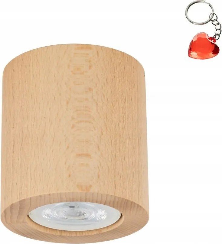 Falra szerelhető spot lámpatest Eve Wood Buk 10121 Tk Lighting