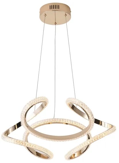 LED Csillár zsinóron LED/24W/230V 3000K 50x120 cm