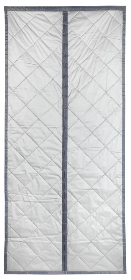 Szürke-ezüstszínű termo függöny ajtóra 90x200 cm – Maximex