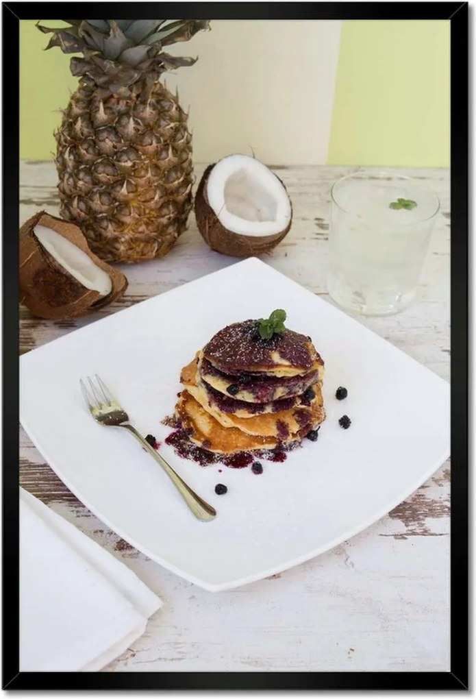 Poszterek keretben 40x60 Ananász csemege