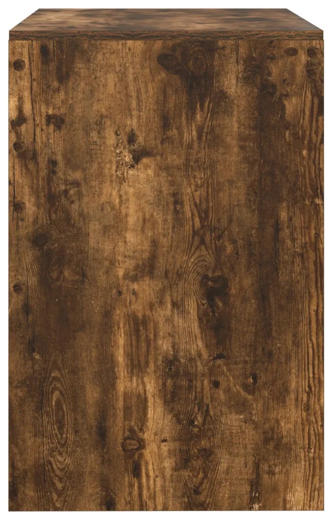 Íróasztal Füstölt tölgy 80x50x76 cm Összeszerelendő fa