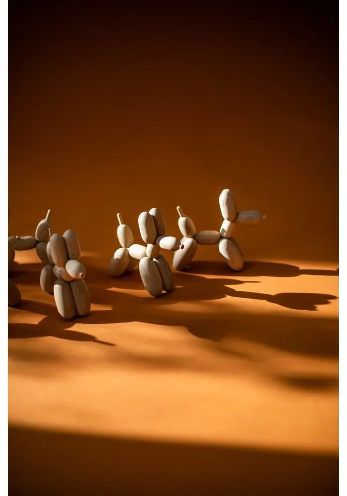 Tömörfa szobor (magasság 14,5 cm) Ballon Dog – Boyhood