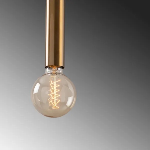 Kábelcsillár TEMPO 5xE27/40W/230V arany