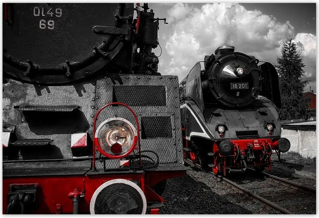 Poszterek 200x135 Mozdonyok Ol49-69 18-201