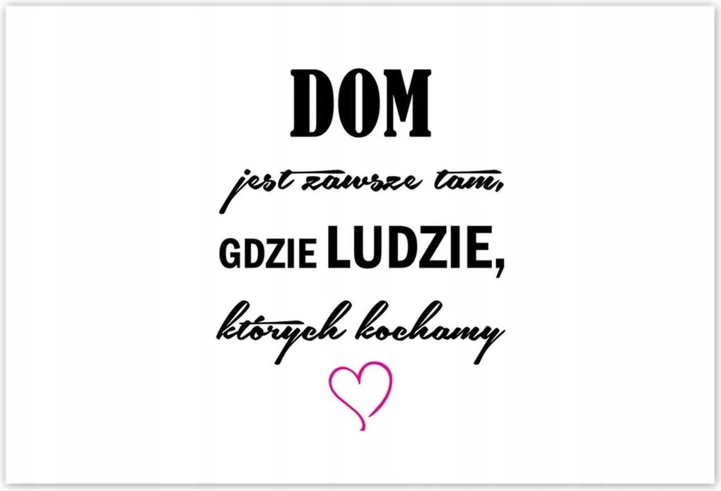 Poszterek 200x135 A ház ott van, ahol az emberek