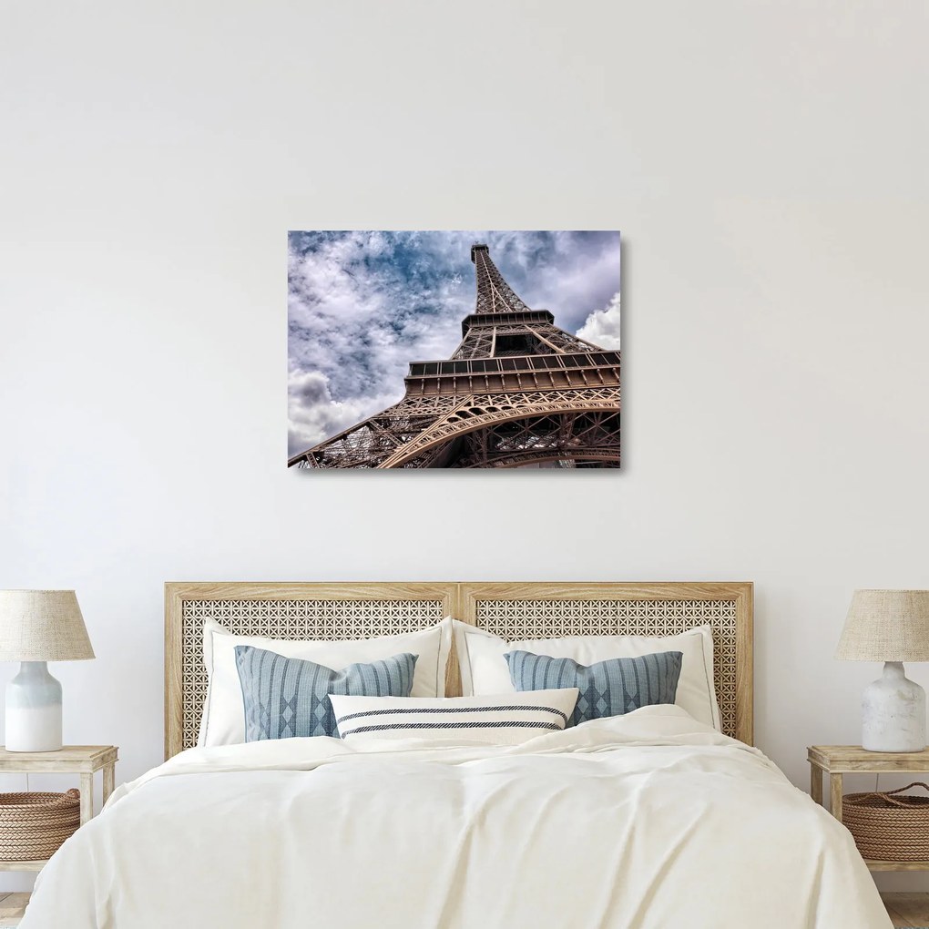Az Eiffel-torony képe (üvegen) (70x50 cm)