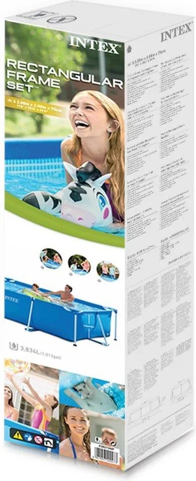 Intex Frame Family medence 3 x 2 x 0,75 m szűrőberendezés nélkül