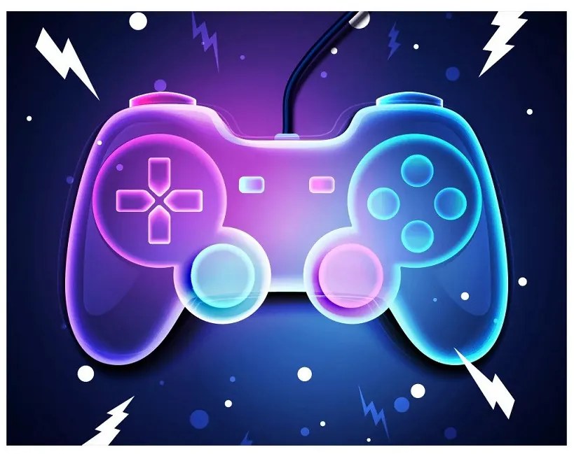 Gamer polár takaró 100x140cm