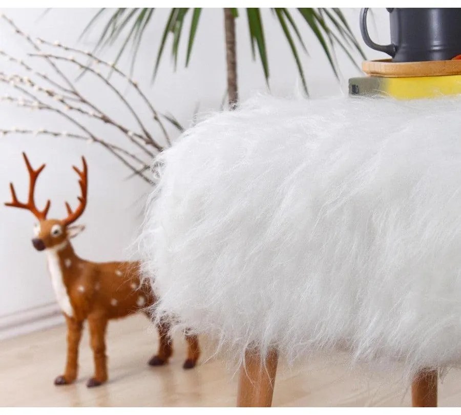 Puha Puff Deer - White
