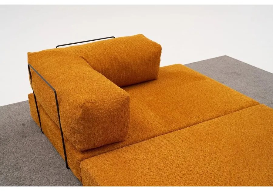 Kétszemélyes kanapé Comfort - Narancssárga