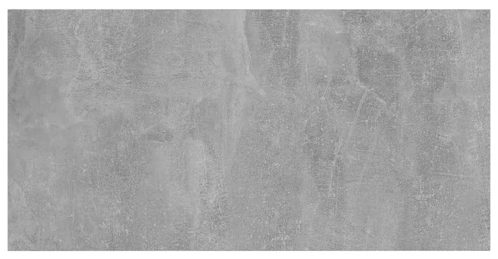4 db betonszürke forgácslap könyvespolc 60 x 30 x 1,5 cm