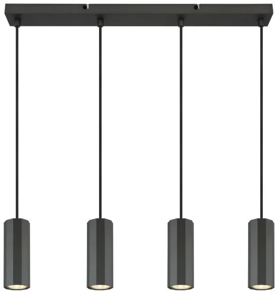 Globo 57918-4H - Csillár zsinóron JAMES 4xGU10/25W/230V