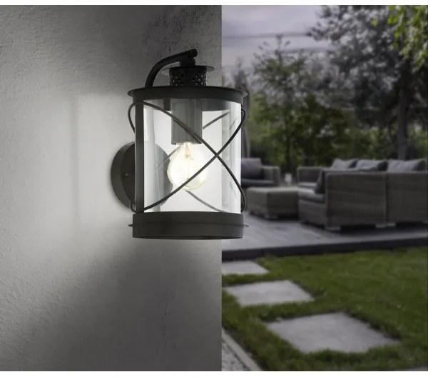 Eglo 94843 - Kültéri lámpa HILBURN 1xE27/60W/230V