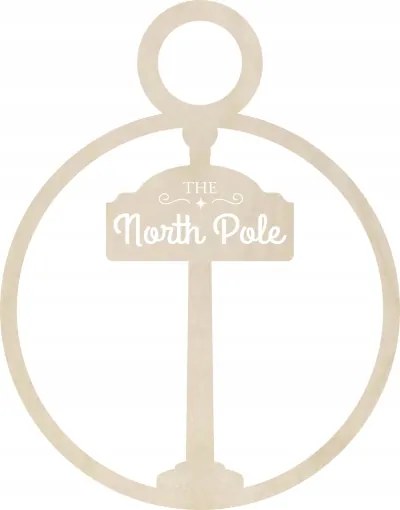 Karácsonyi gömbök karácsonyfadísz Északi futás 5db