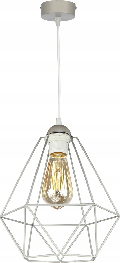 Csillár mennyezeti lámpa függeszték Diamond szürke mennyezeti lámpa nappali led