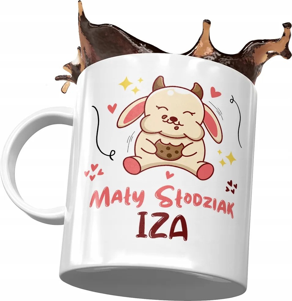 Iza Születésnapi Bögre Névnapi Ajándék Nyomtatott Fotóval