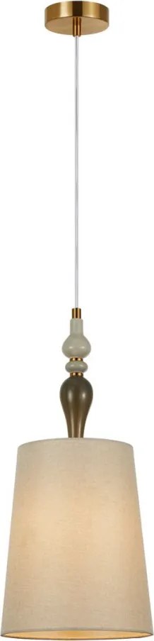 ITALUX PND-84678D-AB MOREN Egyágú Függesztett Lámpa Fém E27 IP20