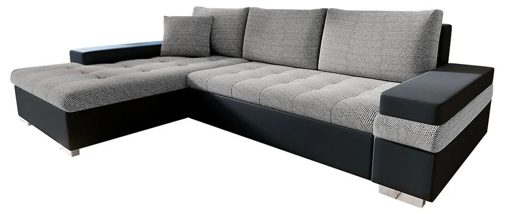 Ülőgarnitúra Lilith (Soft 011 (fekete) + Lux 05). 1058945
