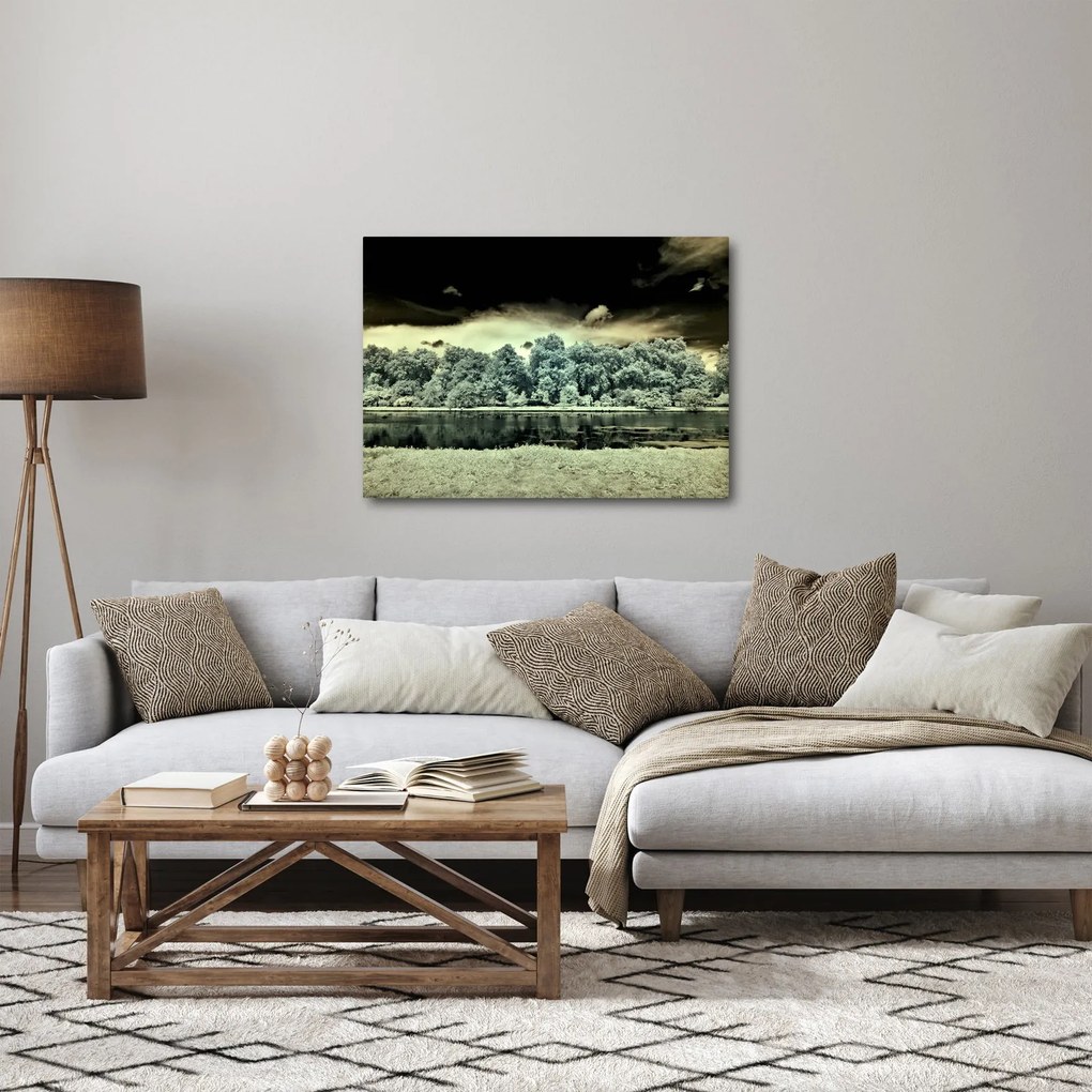 A víz felszínének képe (70x50 cm)