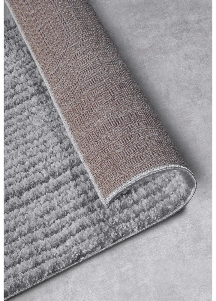 Szürke futószőnyeg 80x240 cm Chappe Light Grey – Elle Decoration