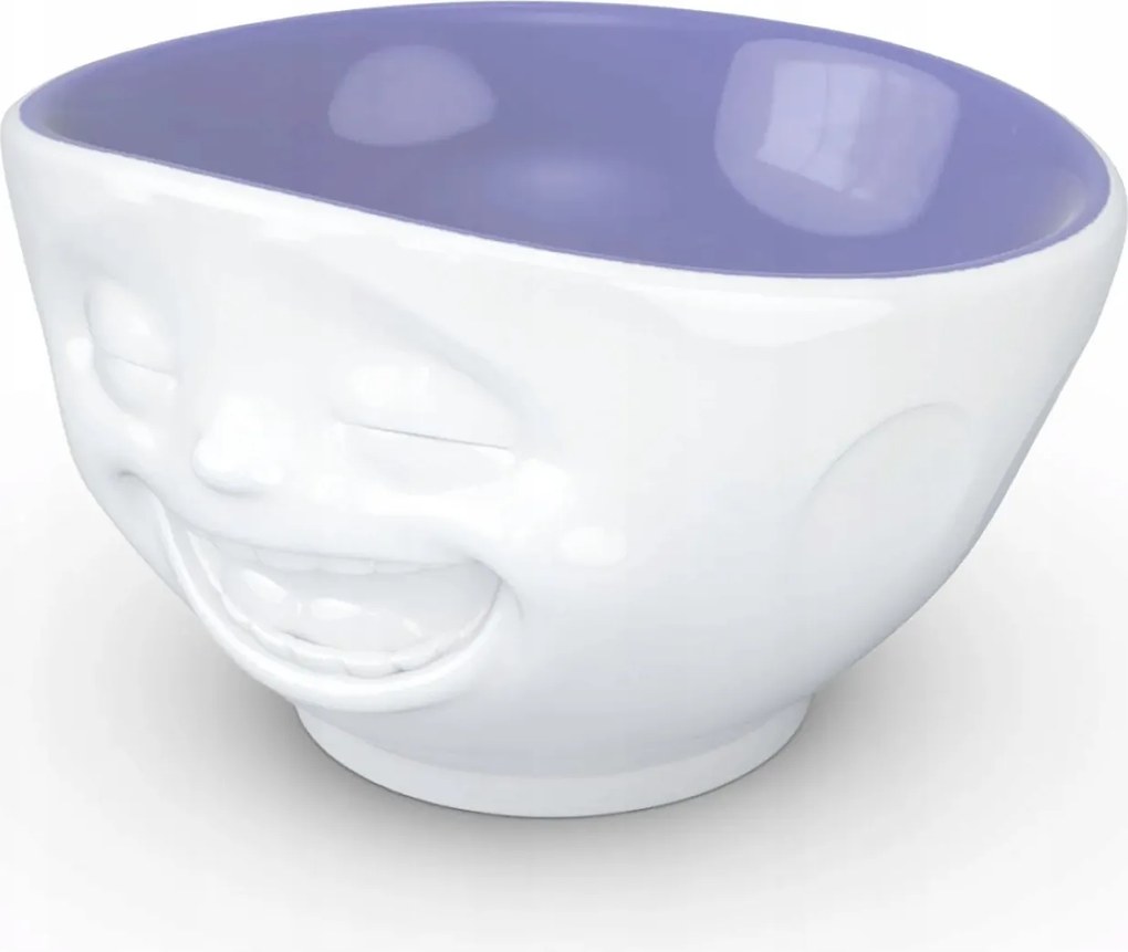 Porcelán tál 500 ml -Laughing lavender inside