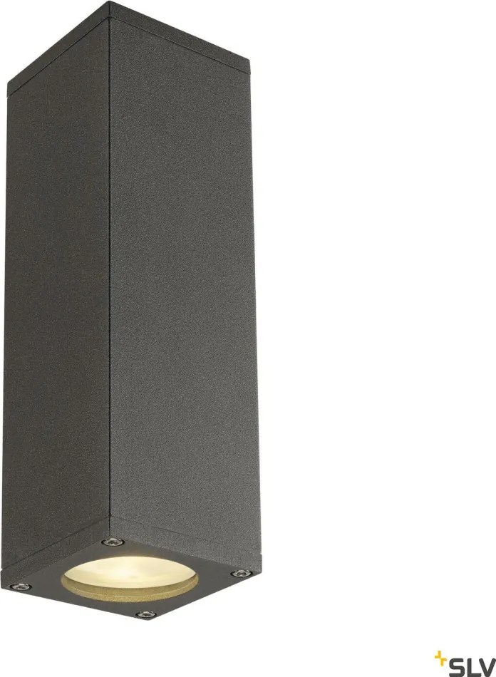 SLV 1000330 THEO Modern Kültéri Fali Lámpa Antracit GU10 IP20