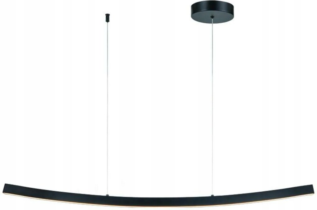 Aca Lighting függeszték Led 20W 3000K 1400lm Naava fekete alumínium IP20