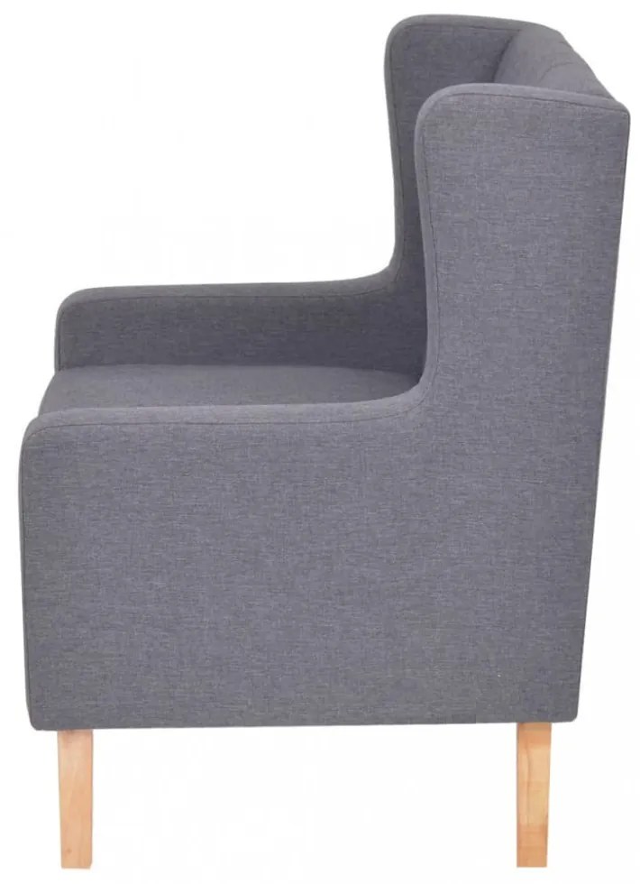 szürke szövet karosszék