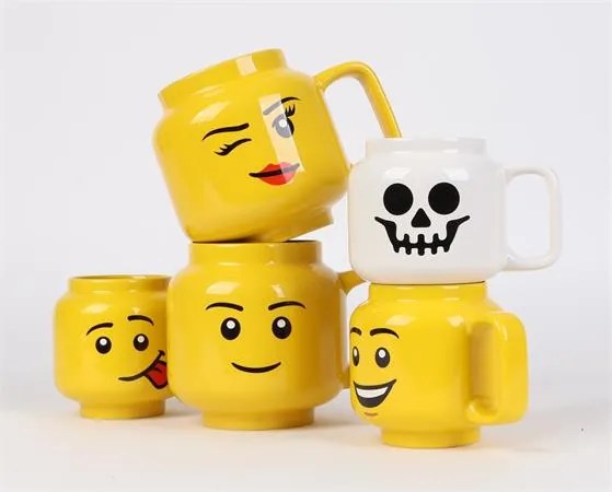 Bögre, kerámia, 255 ml, LEGO, Skeleton (L40460807)