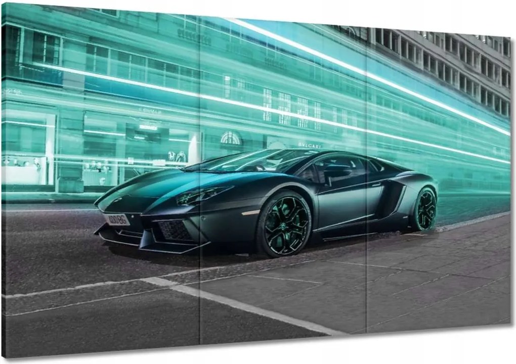 Festmények 120x80 Türkiz erő