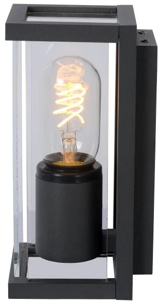 Lucide 27885/01/30 - Kültéri fali lámpa CLAIRE 1xE27/15W/230V IP54 fekete