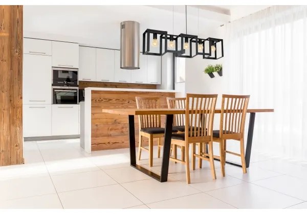 Csillár zsinóron KARTEL 5xE27/60W/230V