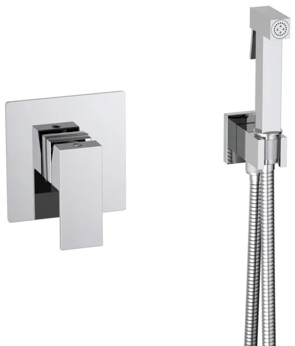 AREZZO design CUBEFIELD falsík alatti bidé csaptelep kézizuhannyal, króm