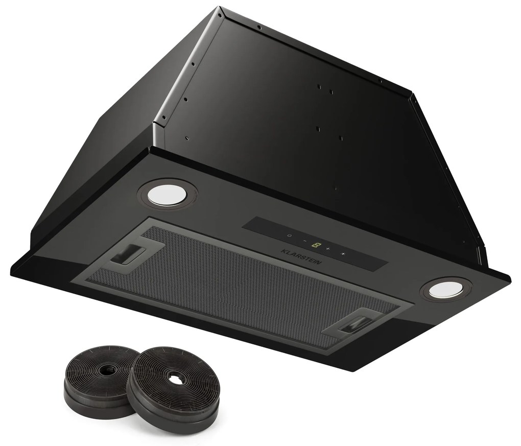 Klarstein Paolo 52 beépíthető páraelszívó 52 cm 439 m³/h LED Touch A++