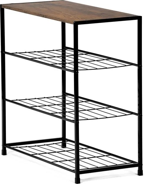 Cipőtartó természetes fa színben GD-414 OLW